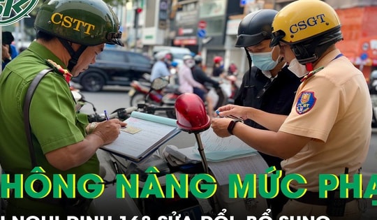 Nghị định 168 sửa đổi, bổ sung: Không nâng mức phạt, mức trừ điểm GPLX