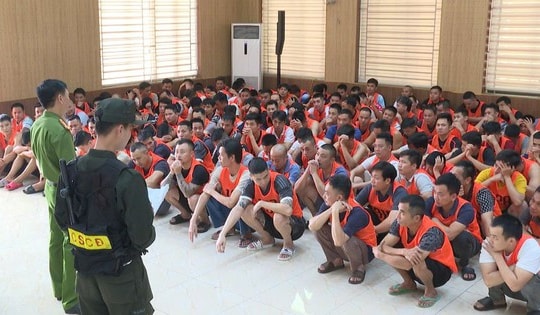 Triệt phá trường gà quốc tế Viêng Xay quy mô đặc biệt lớn