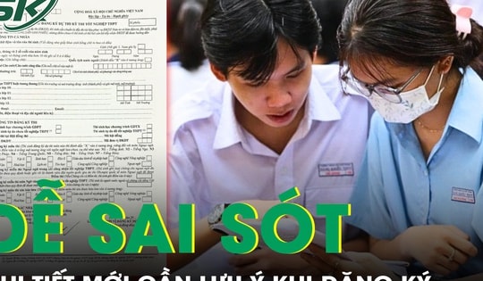 Đăng ký thi tốt nghiệp THPT 2026: Chi tiết mới dễ khiến thí sinh sai sót ngay từ hồ sơ