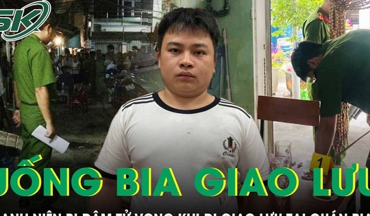 Đi uống bia giao lưu, thanh niên bị đâm tử vong