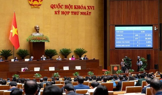 Quốc hội thông qua Nghị quyết phát triển văn hóa Việt Nam