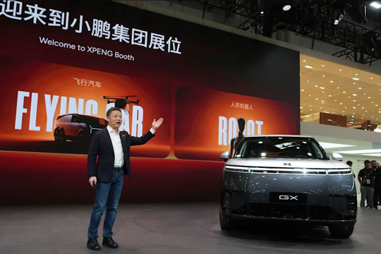 XPeng phô diễn hệ sinh thái 'AI vật lý' tại Triển lãm ô tô Bắc Kinh