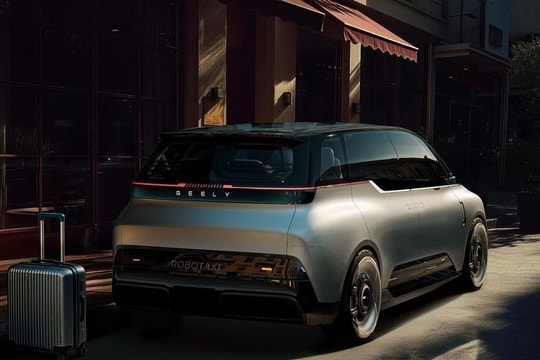 Geely giới thiệu Eva Cab: Taxi tự lái đầu tiên đột phá từ Trung Quốc
