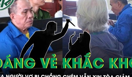 Nghẹn lòng dáng vẻ khắc khổ của người vợ bị chồng chém liên tiếp bằng 3 con dao vẫn xin tòa giảm án