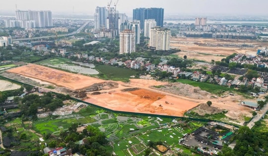 Depot Xuân Đỉnh từ bãi đất trống thành đại công trường metro số 2