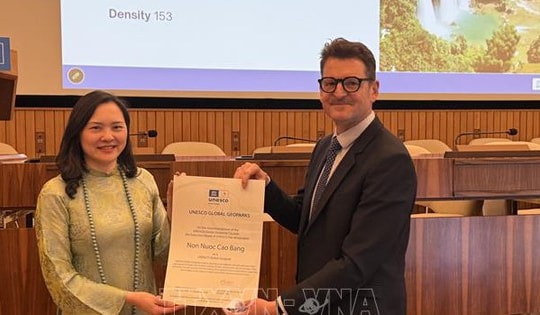 Công viên địa chất Non nước Cao Bằng tiếp tục được UNESCO vinh danh