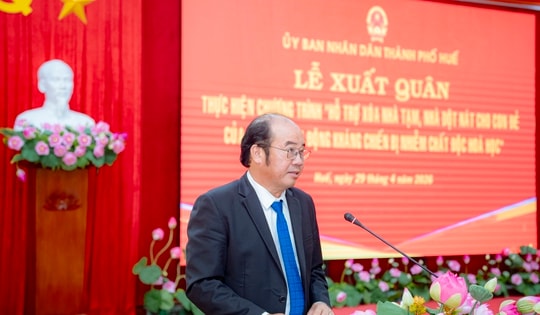 Huế triển khai xóa nhà tạm cho gia đình người hoạt động kháng chiến bị nhiễm chất độc hóa học