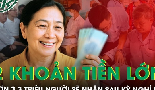 Hơn 3,3 triệu người dân sẽ nhận được 2 khoản tiền lớn ngay sau kỳ nghỉ lễ 30/4-1/5