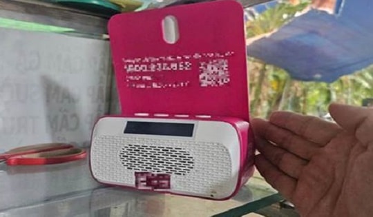 Giả hỗ trợ cài đặt loa thông báo chuyển khoản để chiếm đoạt tiền