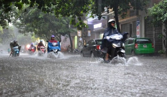 Miền Bắc lại đón không khí lạnh gây mưa lớn diện rộng