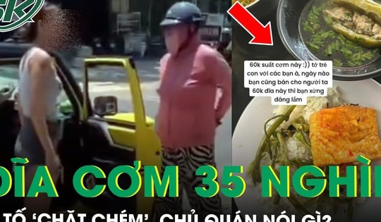 Khách tố quán cơm bình dân bán 35.000 đồng/đĩa là ‘chặt chém’, chủ quán lên tiếng