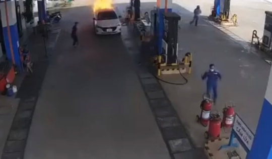 Vụ cháy ô tô tại cây xăng khiến 2 người tử vong: Tài xế có thể đối diện khung hình phạt nào?