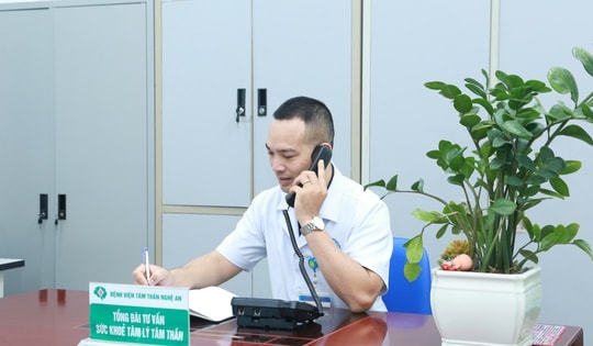 Tổng đài tư vấn tâm lý - tâm thần ở Nghệ An: Kết nối sớm, ngăn ngừa bệnh nặng