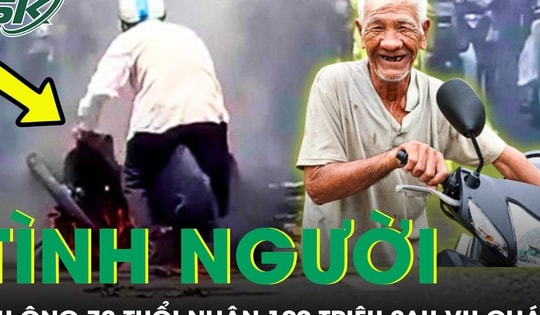 Trắng tay sau vụ cháy xe, cụ ông 72 tuổi bất ngờ nhận được hơn 100 triệu đồng từ những người xa lạ
