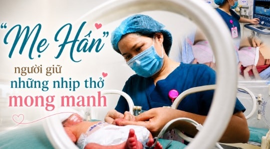 'Mẹ Hân' - người giữ những nhịp thở mong manh