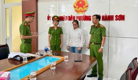 Khởi tố Lê Thị Thanh Nhàn dùng sổ đỏ giả lừa vay hơn 1 tỷ đồng