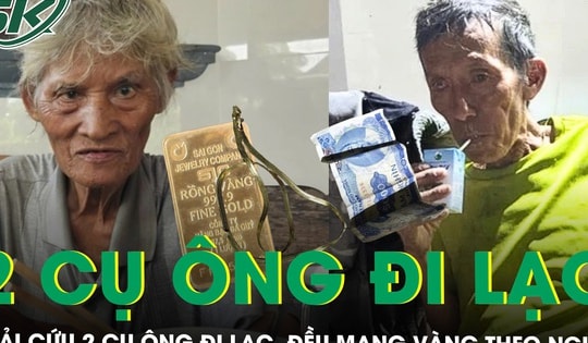 Giải cứu liên tiếp hai cụ ông đi lạc trong rừng ở Huế, đều mang vàng trong người