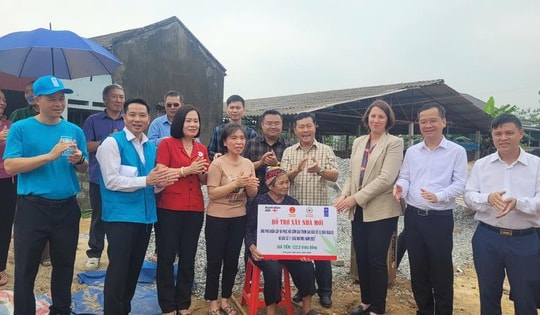 Hỗ trợ người dân Thái Nguyên ổn định cuộc sống sau thiên tai