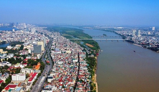 Hà Nội dự kiến sắp xếp, quy hoạch lại toàn bộ dân cư ngoài đê sông Hồng