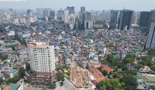 Hiện trạng khu vực GPMB phục vụ Vành đai 2,5 qua phường trung tâm Hà Nội