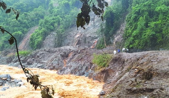Những khu vực có nguy cơ cao xảy ra lũ quét, sạt lở đất do mưa lớn đêm qua