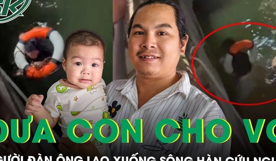 Chân dung người đàn ông đưa con cho vợ rồi lao xuống sông Hàn cứu nam thanh niên đang chới với