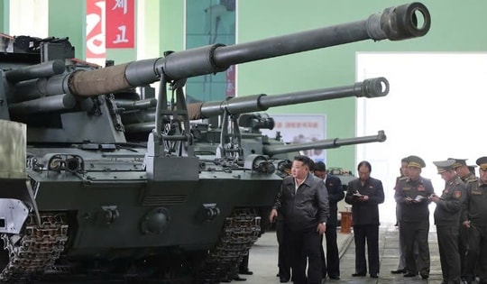 Pháo tự hành Juche-107 của Triều Tiên có thể vươn tới Seoul