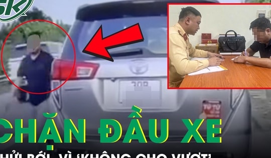 Chặn đầu xe trên cao tốc để chửi bới vì ‘không cho vượt’