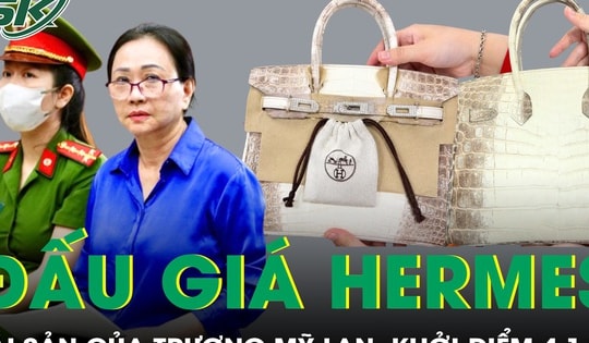 Hai chiếc Hermes 'khét tiếng' của Trương Mỹ Lan đấu giá khởi điểm 4,1 tỷ