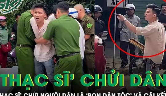 ‘Thạc sĩ’ chửi người dân là ‘bọn dân tộc’, khoe được công an ‘mời ăn cơm’ và cái kết