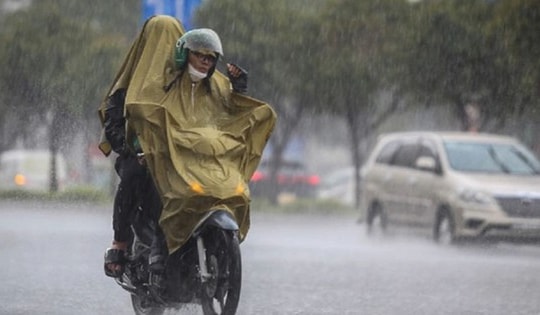 Miền Bắc tiếp tục mưa dông, mức nhiệt toàn miền không vượt quá 30 độ C