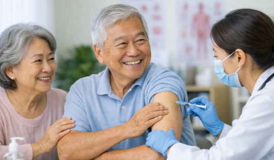4 lợi ích khi người cao tuổi được tiêm phòng đầy đủ