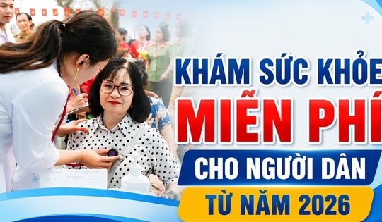 Khám sức khỏe miễn phí cho người dân từ năm 2026