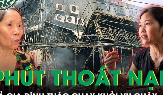 Nhân chứng sống sát vách kể lại giây phút cả nhà thoát nạn trong vụ cháy quán Volume Club