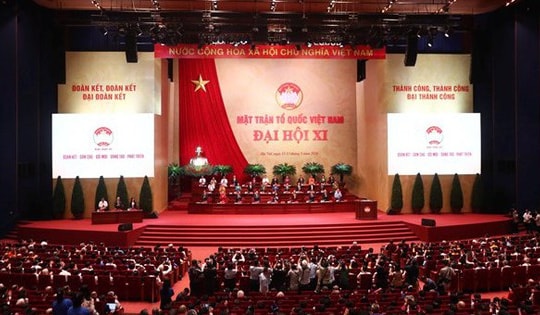 Khai mạc phiên thứ nhất Đại hội đại biểu toàn quốc MTTQ Việt Nam lần thứ XI