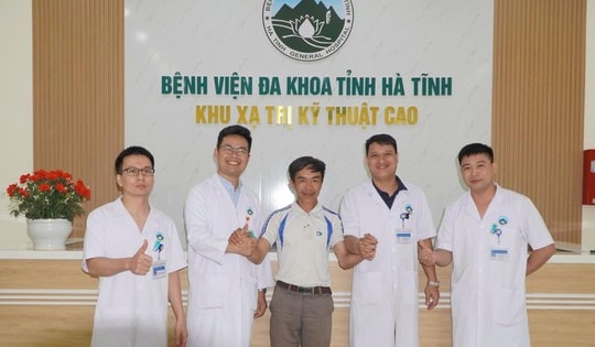 Bệnh viện Đa khoa Hà Tĩnh điều trị thành công cho bệnh nhân ung thư trực tràng di căn gan giai đoạn 4