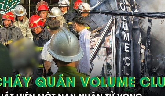 Cháy quán Volume Club ở Hà Nội, phát hiện một nạn nhân tử vong