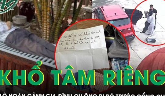 Cụ ông già yếu bị bỏ rơi trước cổng chùa: Cô gái đưa đến là con gái ruột, gia đình có 'khổ tâm riêng'