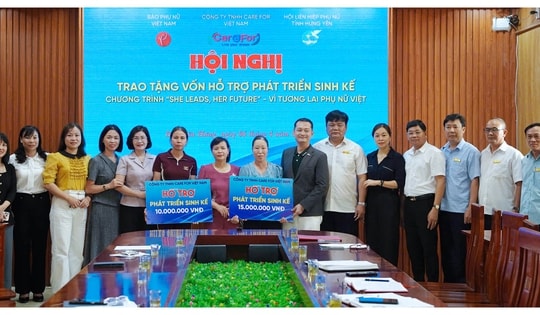 Care For Việt Nam tiếp sức phụ nữ Hưng Yên phát triển sinh kế