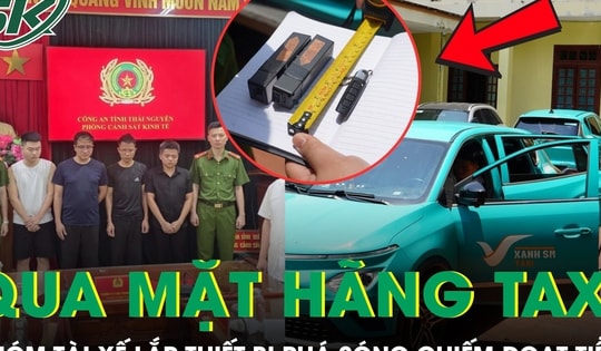 Nhóm tài xế lắp thiết bị phá sóng, chiếm đoạt tiền của hãng taxi công nghệ
