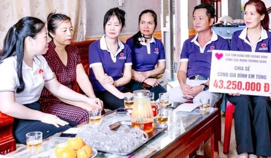 Hỗ trợ gia đình nam shipper hiến tạng mang lại sự sống cho 6 cuộc đời