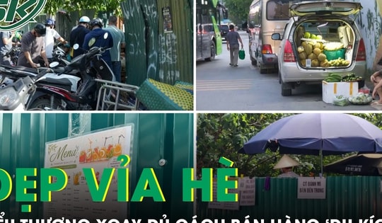 Hà Nội dẹp vỉa hè, tiểu thương xoay đủ cách bán hàng ‘du kích’