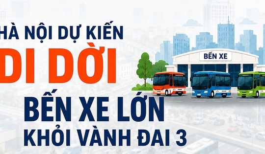 Hà Nội dự kiến di dời các bến xe lớn khỏi Vành đai 3