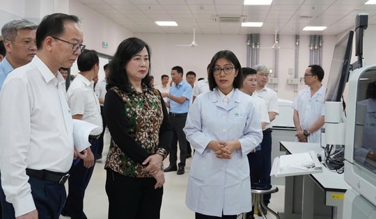 Bộ trưởng Bộ Y tế Đào Hồng Lan: Khẩn trương hoàn thiện các điều kiện để Cơ sở 2 Bệnh viện Nhi Trung ương hoạt động từ ngày 1/6