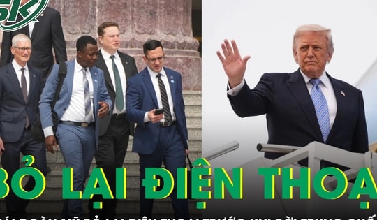 Phái đoàn Mỹ bỏ lại toàn bộ điện thoại trước khi rời Trung Quốc