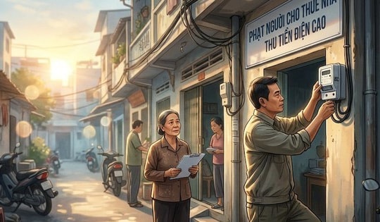 Phạt từ 20 - 30 triệu đồng đối với người cho thuê nhà thu tiền điện của người thuê cao hơn mức quy định