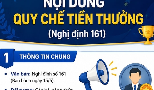 Chế độ tiền thưởng với công chức, viên chức sau khi tăng lương cơ sở lên 2,53 triệu đồng