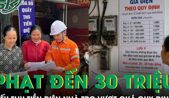 Phạt đến 30 triệu đồng nếu thu tiền điện nhà trọ vượt quá quy định