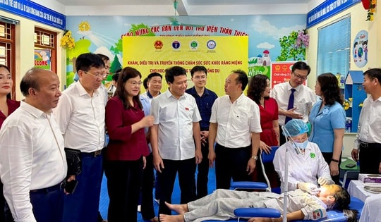 Triển khai mô hình kết hợp công - tư chăm sóc sức khỏe răng miệng học đường