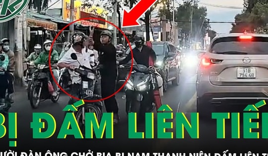 Xác minh vụ người đàn ông chở thùng bia bị nam thanh niên đấm liên tiếp vào mặt giữa đường TPHCM